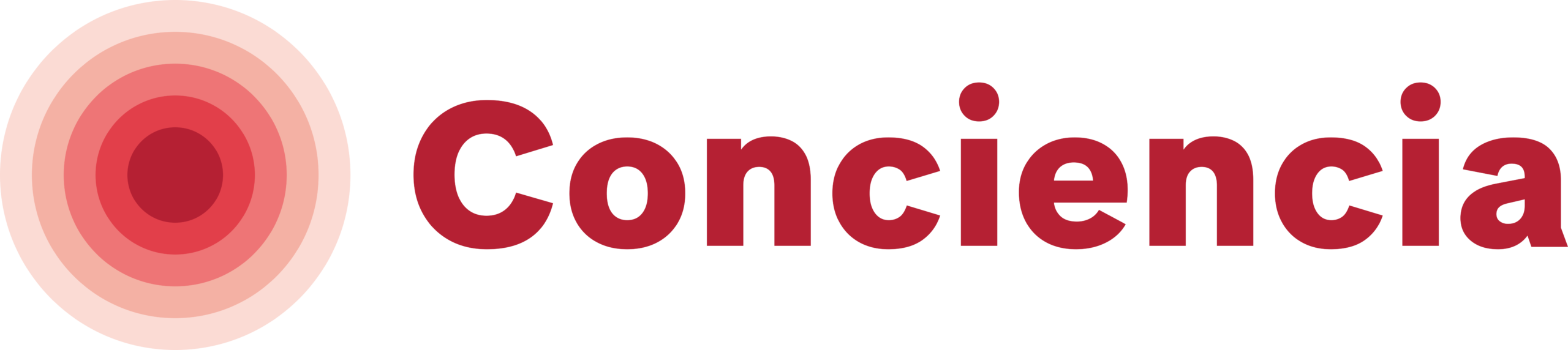 Conciencia - Logo compleet - Rood - BM links